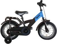Kinderfiets Kyoso X-Rider 12 inch met remnaaf - zwart/blauw - thumbnail