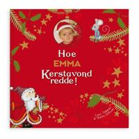 Boek met naam - Hoe Kerstavond werd gered - Softcover - thumbnail
