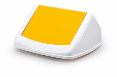 Durable Deksel | met gele inwerpklep | voor afvalcontainer 40l | Kunststof PE | 1 stuk - 1801574013 1801574013