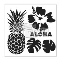 The Crafter's Workshop • template 30x30cm aloha - thumbnail
