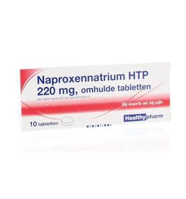 Healthypharm Naproxennatrium 220mg Tabletten 10st