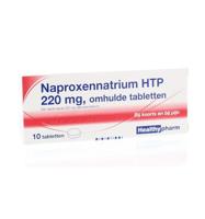 Healthypharm Naproxennatrium 220mg Tabletten 10st - thumbnail