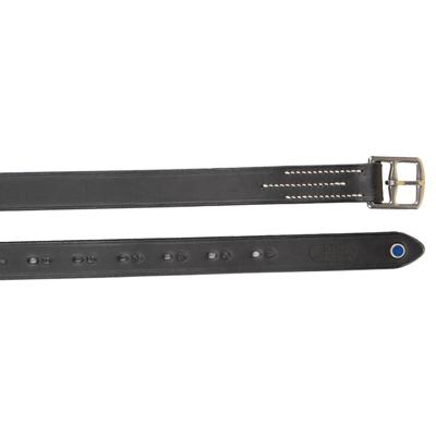 Stubben Beugelriemen zwart maat:pony