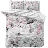 RoyalTextile - Bill Dekbedovertrek - Katoen-Satijn - Wit - 140 x 220 - thumbnail