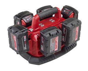 Milwaukee M1418 C6 Multibay lader 14V & 18V M14™ - M18™ - 4932430086