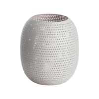 Gusta Lantaarn m/gaatjes 16x18cm Taupe - thumbnail