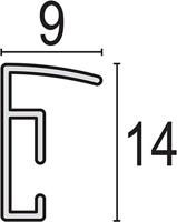 ZEP KG5 Wissellijst Papierformaat: 30 x 40 cm Goud - thumbnail