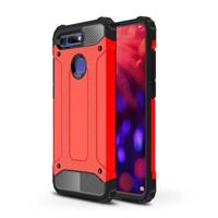 Magic Armor TPU + PC combinatie Case voor Huawei Honor weergave 20 (rood) - thumbnail