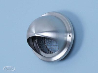 Bolrooster hoge doorlaat rond RVS 304 RVS buis 100 mm Bolrooster hoge doorlaat rond RVS 304 RVS buis 100 mm