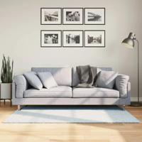 VidaXL Vloerkleed huarte laagpolig zacht wasbaar 80x150 cm blauw - thumbnail