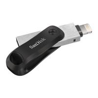 SanDisk 00183588 USB flash drive 128 GB USB Type-A / Lightning 3.2 Gen 1 (3.1 Gen 1) Zwart, Zilver - thumbnail