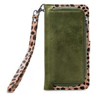 Mobilize 2in1 Magnet Zipper Case Samsung Galaxy A42/A42 5G Olive/Leopard - thumbnail