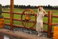 Hoed Rodeo Party goud - thumbnail