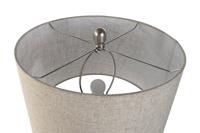 Bureaulamp Home ESPRIT Crème Keramiek 50 W 220 V 40 x 40 x 76 cm - thumbnail