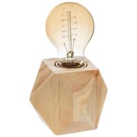 Bureaulamp Atmosphera Zeshoekig 7,5 x 8 cm Hout - thumbnail