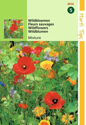 Zaden Wildbloemen gemengd Hortitops - Hortitops Zaden Wildbloemen gemengd Hortitops - Hortitops
