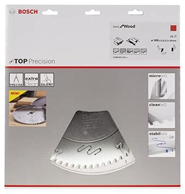 Bosch Accessories Top Precision 2608642116 Hardmetaal-cirkelzaagblad 300 x 30 x 3.2 mm Aantal tanden: 72 1 stuk(s)