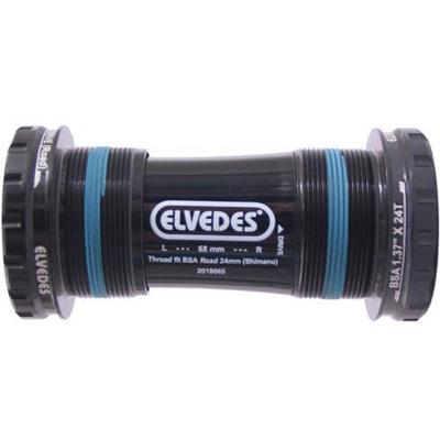 Elvedes Trapas hollowtech shimano race 24mm zwart