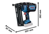 Bosch Blauw GNH 18V-64 Professional | Accu Tacker | 18V | excl. accu en lader | In L-Boxx - 0601481101 - thumbnail