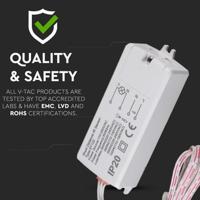 V-TAC 5084 Bewegingsmelder Wit IP20 - thumbnail