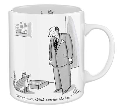 New York Puzzle Company Mok Buiten de doos