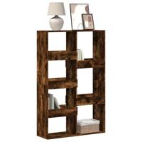 Boekenkast 100x33x155,5 cm bewerkt hout gerookt eikenkleurig - thumbnail