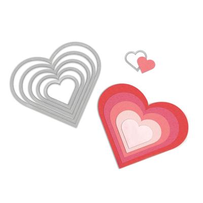 Sizzix • framelits die set hearts