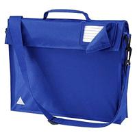 Quadra QD457 Junior Book Bag With Strap - Bright Royal - 37 x 30 x 6 cm - thumbnail