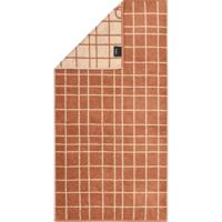 Cawö Cawo Atelier Allover print Douchelaken 70/140 koper - thumbnail