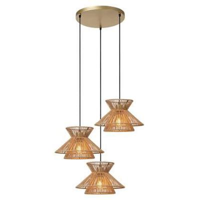 Lucide TASMAN - Hanglamp - 3xE27 - Naturel