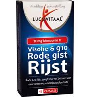 Lucovitaal Rode Gist Rijst Visolie Q10 (42ca) - thumbnail