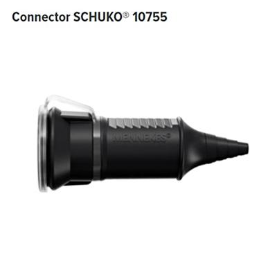 MENNEKES 10755 Koppeling met randaarde Plastic 230 V Zwart IP44