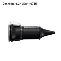 MENNEKES 10755 Koppeling met randaarde Plastic 230 V Zwart IP44 - thumbnail