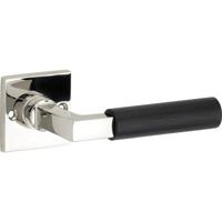 Artitec Deurkruk op rozet Bauhaus ebben glans nikkel - thumbnail