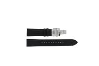 Horlogeband Seiko SSA379J1 / 4R39-00W0 Leder Zwart 20mm - thumbnail