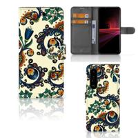 Wallet Case Sony Xperia 1 III Barok Flower - thumbnail
