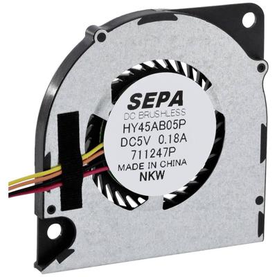 SEPA HY45AB05PSE26A-BLI Radiaalventilator 5 V 1.92 m³/h (l x b x h) 45 x 45 x 4.3 mm SEPA HY45AB05PSE26A-BLI Radiaalventilator 5 V 1.92 m³/h (l x b x h) 45 x 45 x 4.3 mm
