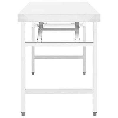 Keukenwerktafel inklapbaar 120x60x80 cm roestvrij staal Keukenwerktafel inklapbaar 120x60x80 cm roestvrij staal