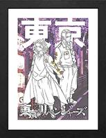 Tokyo Revenger Framed Print - Mikey & Draken - thumbnail
