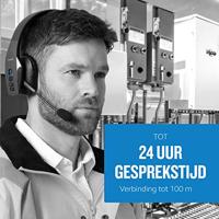 Jabra JABRA BlueParrott B550-XT HDST Bluetooth Over Ear headset Bluetooth Zwart - thumbnail