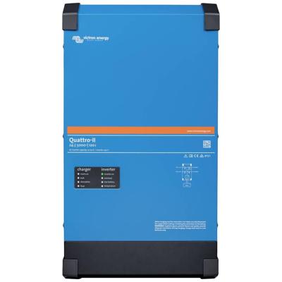 Victron Energy Quattro II 24/5000/120-50/50 Omvormer 5000 W 24 V - 230 V Geïntegreerde laadregelaar Victron Energy Quattro II 24/5000/120-50/50 Omvormer 5000 W 24 V - 230 V Geïntegreerde laadregelaar