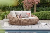 Apple Bee | Dagbed Cocoon | Mocca-Bouclé Cream - thumbnail