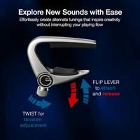 G7th Newport Partial 5-snarige Capo - thumbnail