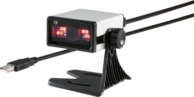 Renkforce 2D-barcodescanner Kabel 2D Imager Zilver Inbouw USB-A 1.1, USB-A 2.0