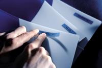 Labeltape dymo labelmanager d1 polyester 19mm bl - thumbnail