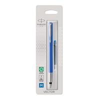 Parker Vector vulpen blauw, op blister - thumbnail