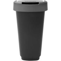 Rotho twist afvalbak 25l dark silver - thumbnail