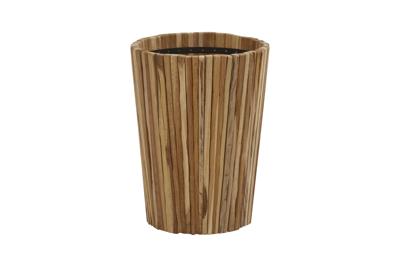 Plantenbak Miguel medium teak 58 cm. (H 71 cm.) | 4 Seasons Outdoor