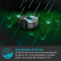 Grasmaaier met batterij Gardena Sileno 500 m² - thumbnail