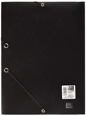 OXFORD Polyvision elastomap, formaat A4, uit PP, zwart